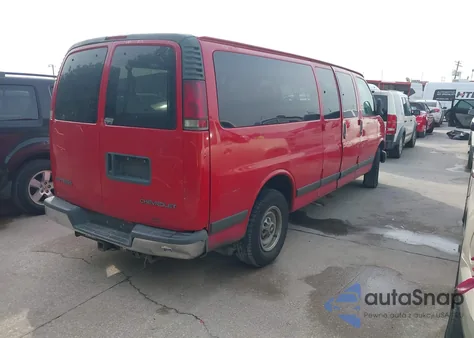 2002 Chevrolet Express из США, поврежденный, VIN 1GAHG39R121165823